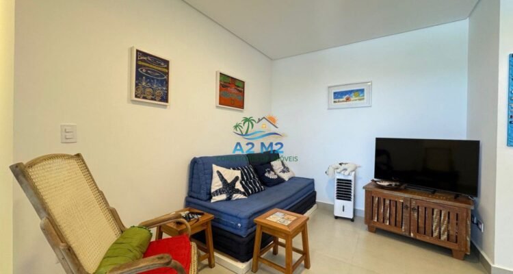 Vende-se Apto Frente para o Mar – 03 Dormitórios sendo 01 Suíte com 02 vagas