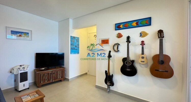 Vende-se Apto Frente para o Mar – 03 Dormitórios sendo 01 Suíte com 02 vagas