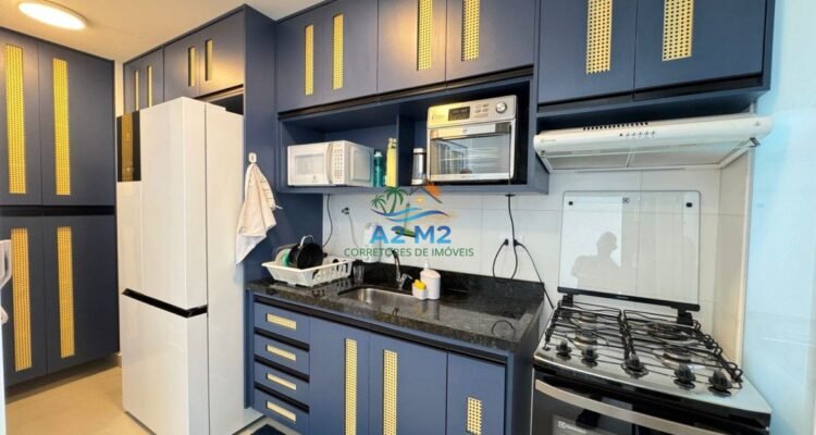 Vende-se Apto Frente para o Mar – 03 Dormitórios sendo 01 Suíte com 02 vagas