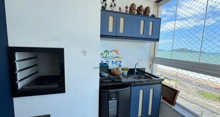 Vende-se Apto Frente para o Mar – 03 Dormitórios sendo 01 Suíte com 02 vagas