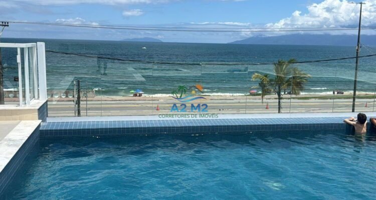 Apartamento frente mar 03 dormitórios com 01 suíte e 02 vagas de garagem – Mar a Vista