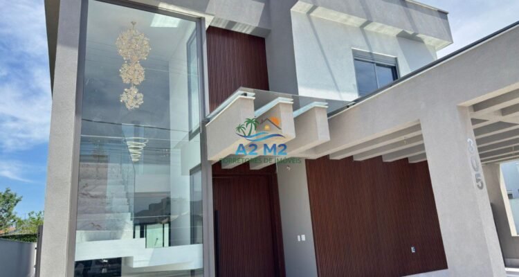 Casa de Alto Padrão em Condomínio Fechado no Massaguaçu – Caraguatatuba | A2M2 Imóveis