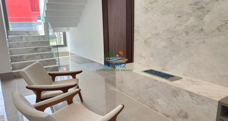 Casa de Alto Padrão em Condomínio Fechado no Massaguaçu – Caraguatatuba | A2M2 Imóveis