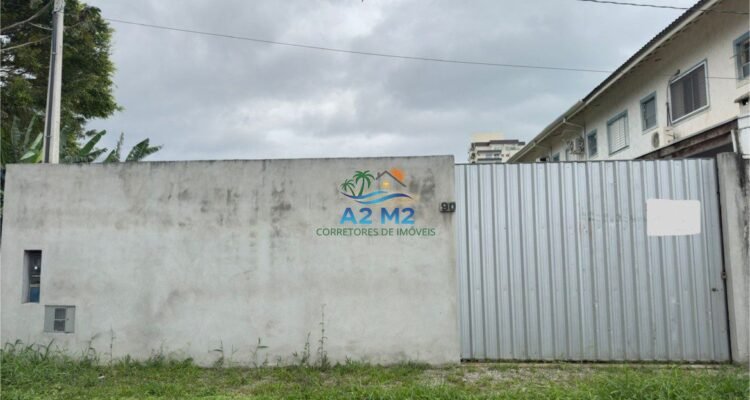 Terreno com 286 m² – Murado e Aterrado a Apenas 70 Metros da Praia – Massaguaçu / Caraguatatub