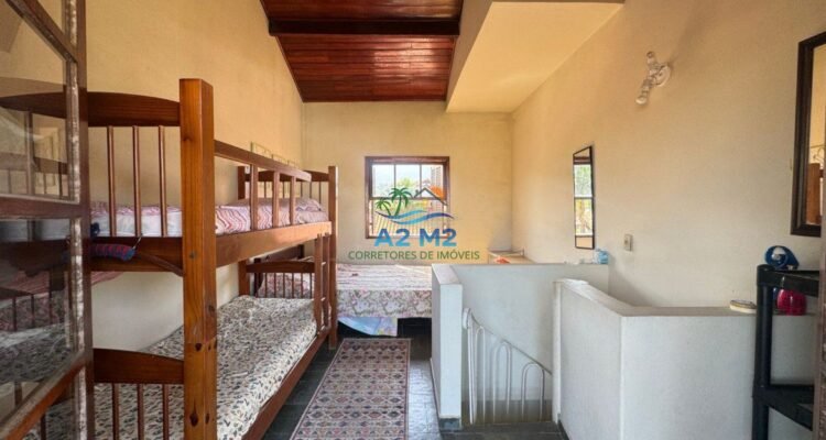 Casa em Condomínio Fechado – A 200m da Praia de Massaguaçu – 01 Dormitório