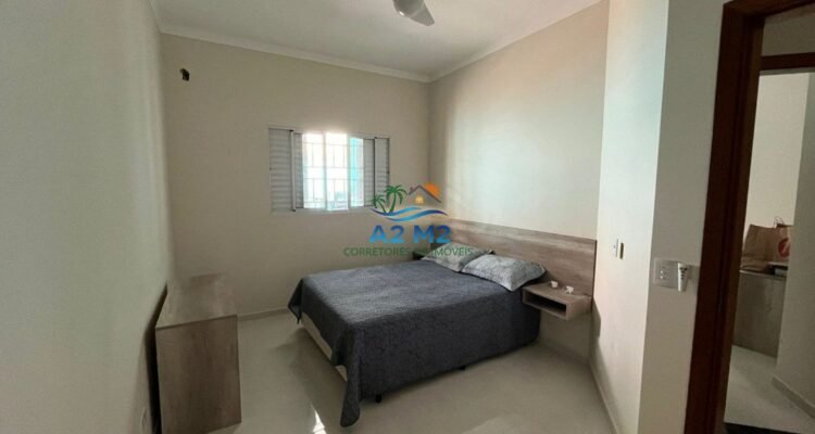 Excelente Casa Térrea com 03 dormitórios com Piscina e Área Gourmet com Churrasqueira – A 500m da Praia de Massaguaçu!