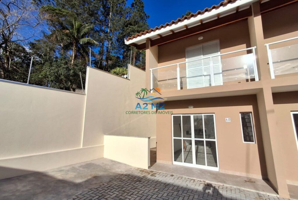 fachada de sobrado em bege