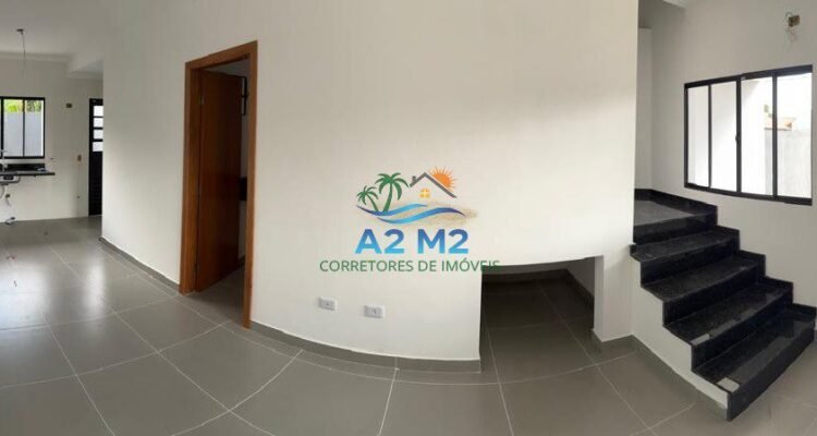 Sobrado novo com 2 suites na praia da Massaguaçu em Caraguatatuba