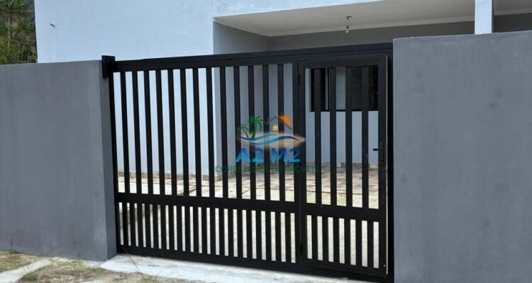 Este sobrado novo encanta pela harmonia entre conforto e estilo.