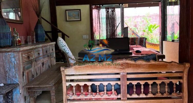 Casa de Praia – Jardim Capricórnio | Caraguatatuba – Com 3 quartos, 3 suítes, 3 salas amplas, 4 vagas de garagem