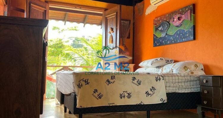 Casa de Praia – Jardim Capricórnio | Caraguatatuba – Com 3 quartos, 3 suítes, 3 salas amplas, 4 vagas de garagem