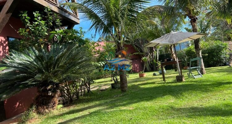 Casa de Praia – Jardim Capricórnio | Caraguatatuba – Com 3 quartos, 3 suítes, 3 salas amplas, 4 vagas de garagem