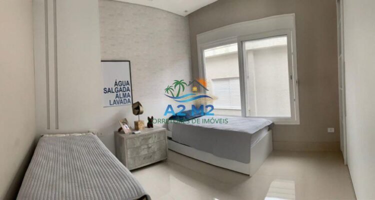 Casa de alto padrão para locação no Condomínio Costa Nova – Frente ao mar, Massaguaçu, Caraguatatuba