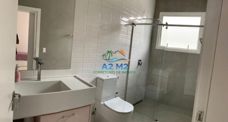 Casa de alto padrão para locação no Condomínio Costa Nova – Frente ao mar, Massaguaçu, Caraguatatuba