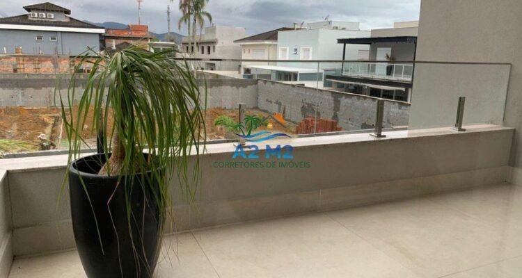 Casa de alto padrão para locação no Condomínio Costa Nova – Frente ao mar, Massaguaçu, Caraguatatuba