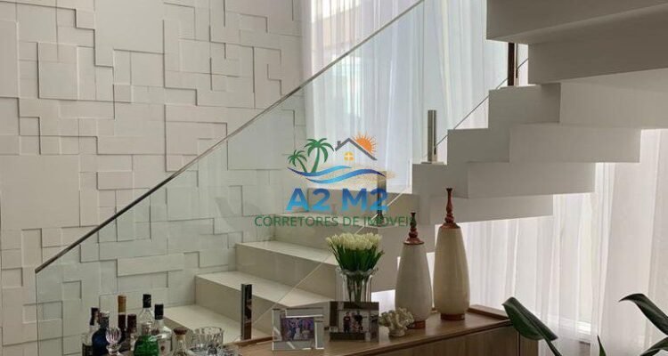 Casa de alto padrão para locação no Condomínio Costa Nova – Frente ao mar, Massaguaçu, Caraguatatuba