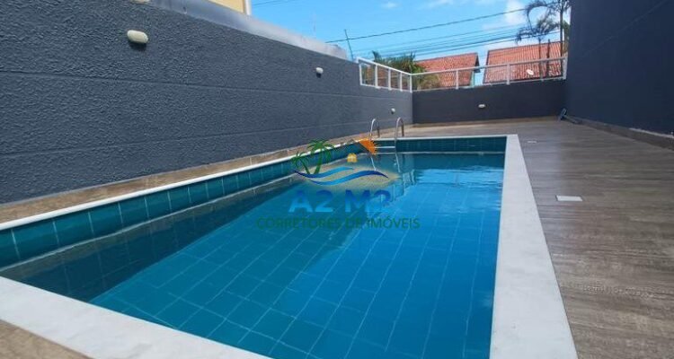 Maravilhoso Sobrado com 03 suítes – 150 metros da Praia de Massaguaçu – Mobiliado