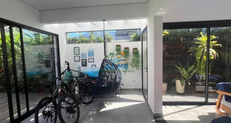 Casa de 4 Suítes à Venda no Condomínio Costa Nova – Massaguaçu, Caraguatatuba/SP