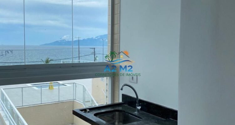 Apartamento frente mar 03 dormitórios com 01 suíte e 02 vagas de garagem – Mar a Vista