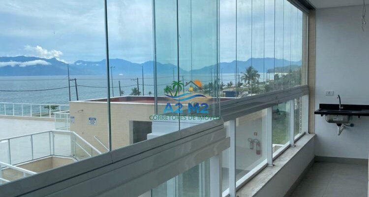 Apartamento frente mar 03 dormitórios com 01 suíte e 02 vagas de garagem – Mar a Vista