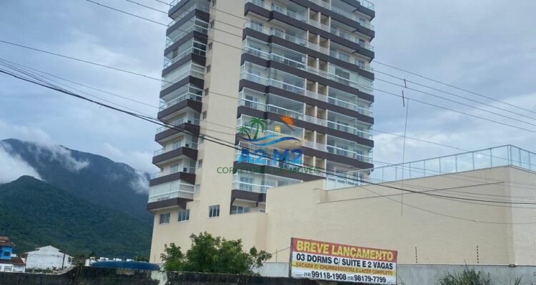 Apartamento frente mar 03 dormitórios com 01 suíte e 02 vagas de garagem – Mar a Vista