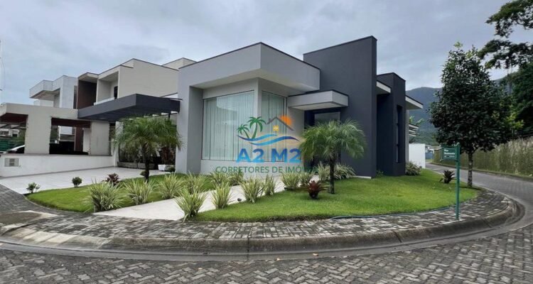Casa de Alto Padrão – 4 Suítes – Condomínio Costa Nova, Praia do Massaguaçu, Caraguatatuba (Litoral Norte SP)