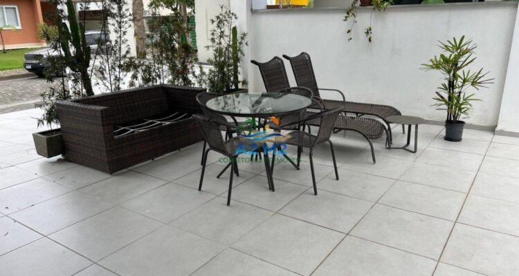 Casa de Alto Padrão – 4 Suítes – Condomínio Costa Nova, Praia do Massaguaçu, Caraguatatuba (Litoral Norte SP)