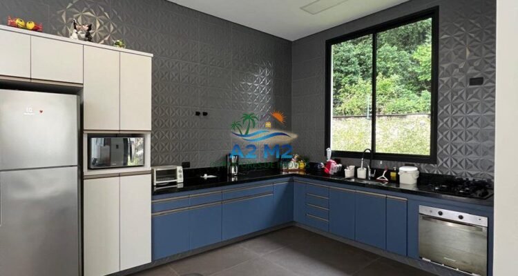 Casa de Alto Padrão – 4 Suítes – Condomínio Costa Nova, Praia do Massaguaçu, Caraguatatuba (Litoral Norte SP)