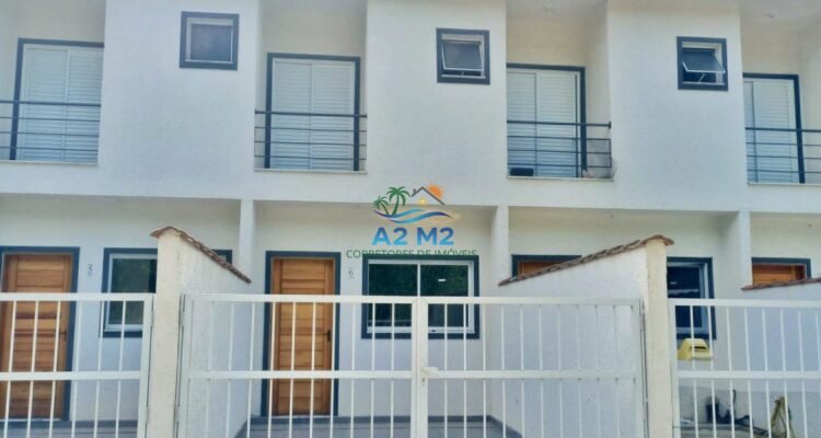 Sobrado novo – 2 suítes – Aprox. 800 m da praia da Massaguaçu – Caraguatatuba (SP)