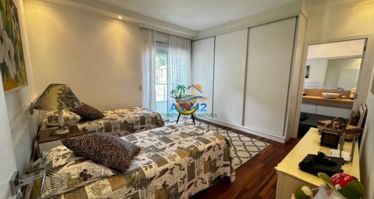 Espetacular casa de alto padrão em condomínio fechado frente à praia de Massaguaçu – Caraguatatuba (SP)