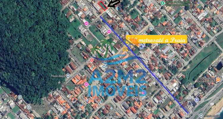 Terreno Ótimo 500 metros da Praia Massaguaçu – 459 m²