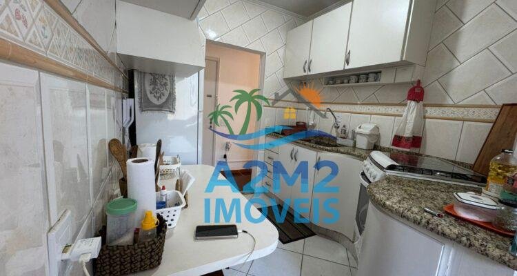 Apto em Condomínio Frente ao Mar – 02 Dorms – Lazer Completo