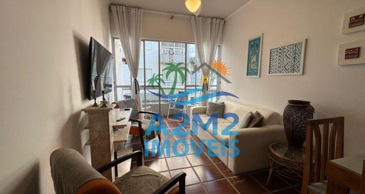 Apto em Condomínio Frente ao Mar – 02 Dorms – Lazer Completo