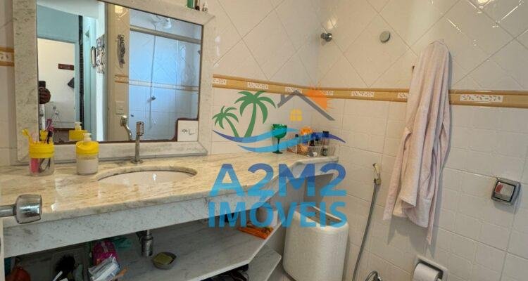 Apto em Condomínio Frente ao Mar – 02 Dorms – Lazer Completo