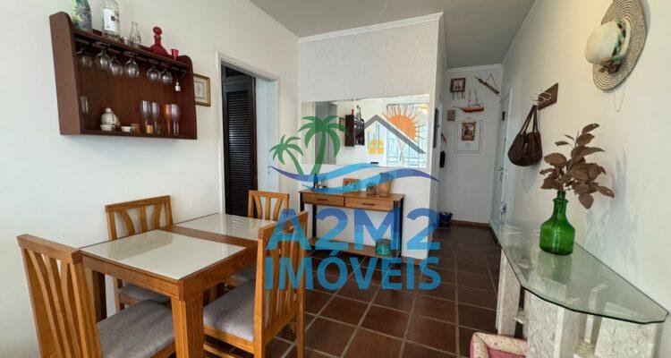 Apto em Condomínio Frente ao Mar – 02 Dorms – Lazer Completo