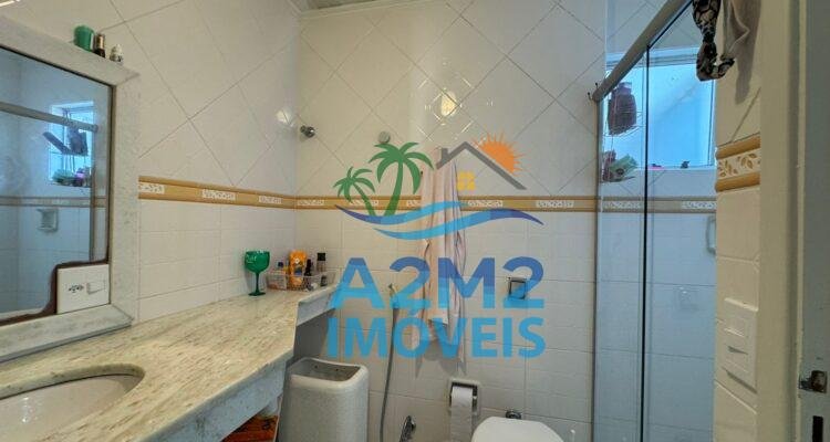 Apto em Condomínio Frente ao Mar – 02 Dorms – Lazer Completo