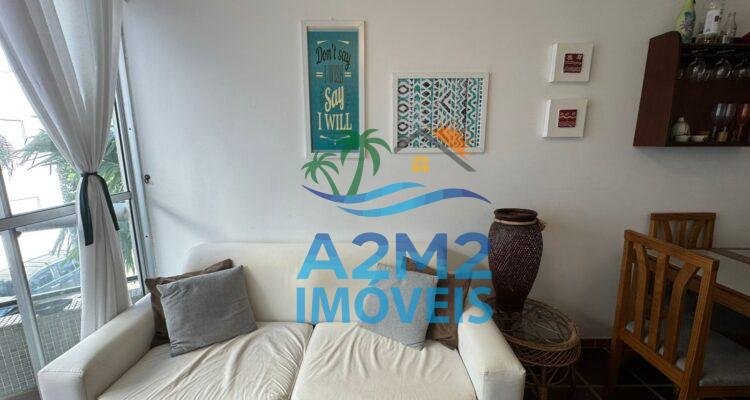 Apto em Condomínio Frente ao Mar – 02 Dorms – Lazer Completo