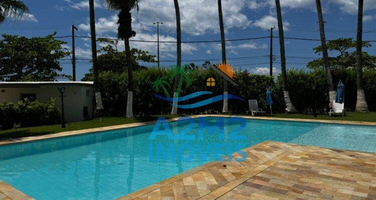 Apto em Condomínio Frente ao Mar – 02 Dorms – Lazer Completo