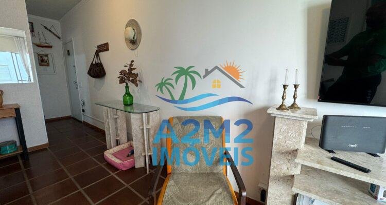 Apto em Condomínio Frente ao Mar – 02 Dorms – Lazer Completo