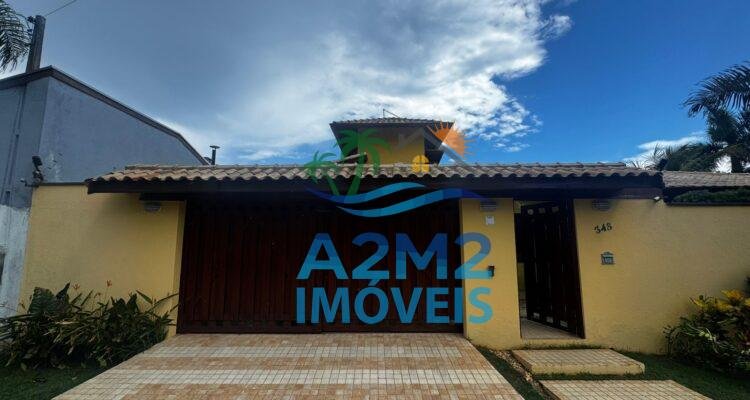 Oportunidade – Casa Maravilhosa em Lote de Esquina – 300 metros da Praia de Massaguaçu