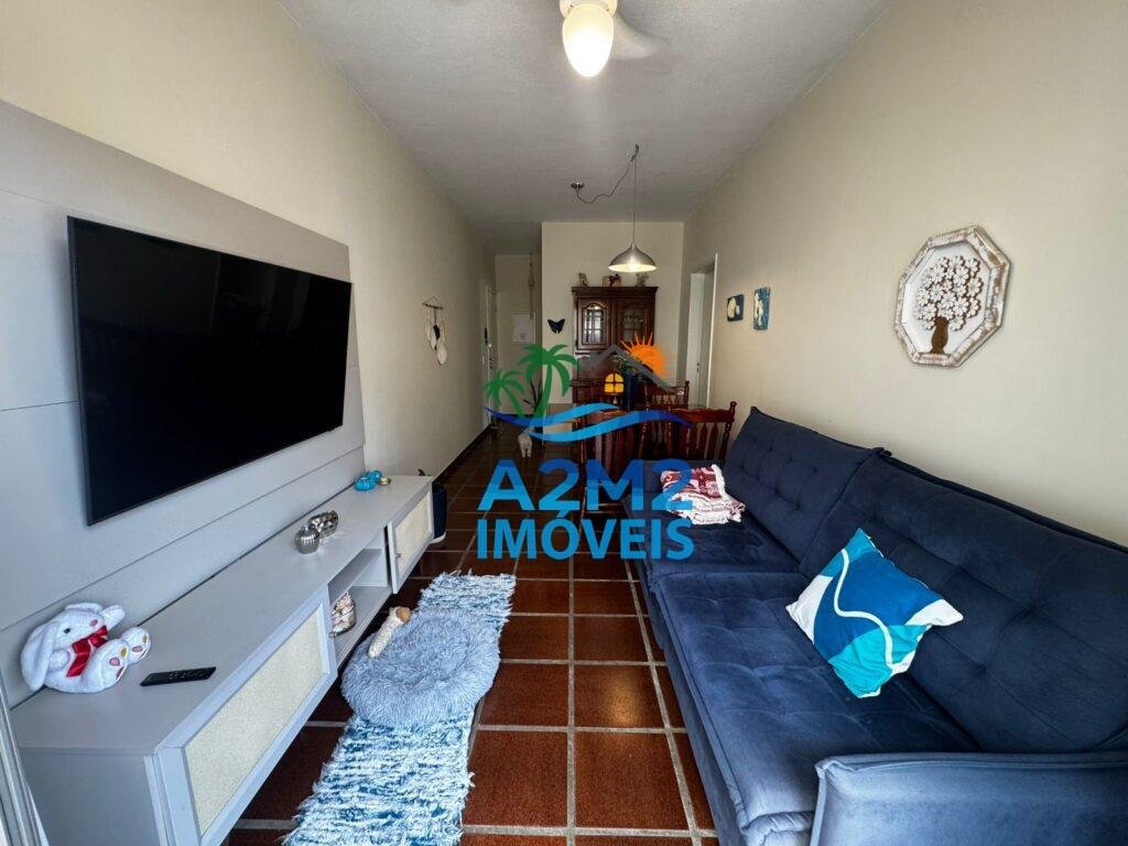 Apto em Condomínio Frente ao Mar – 02 Dorms – Lazer Completo