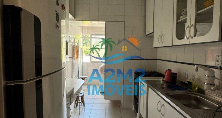 Apto em Condomínio Frente ao Mar – 02 Dorms – Lazer Completo
