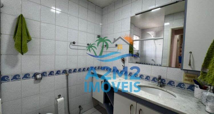 Apto em Condomínio Frente ao Mar – 02 Dorms – Lazer Completo