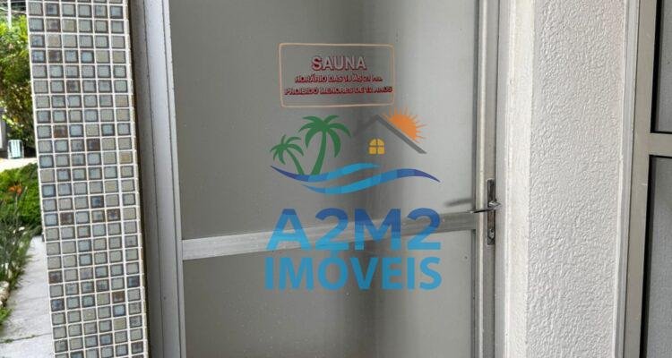 Apto em Condomínio Frente ao Mar – 02 Dorms – Lazer Completo