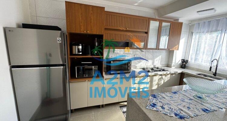 Apto em Condomínio com Vista Mar – 02 Dormitórios – Praia da Cocanha