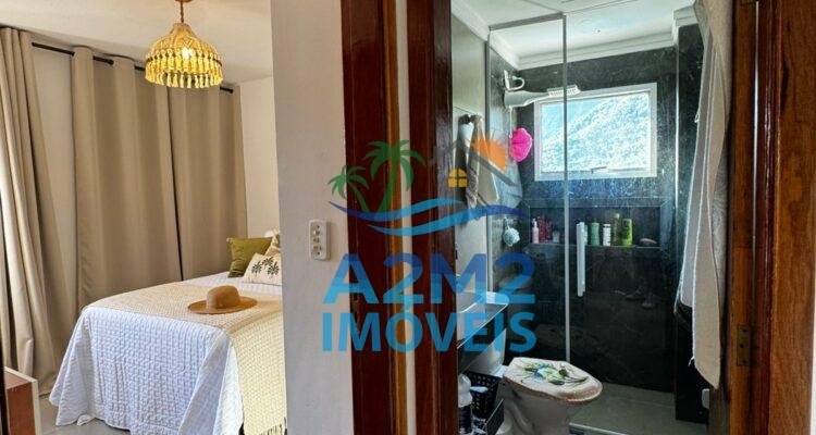 Apto em Condomínio com Vista Mar – 02 Dormitórios – Praia da Cocanha