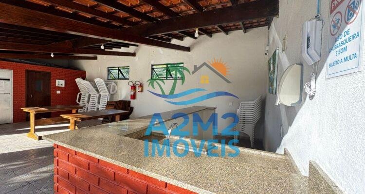 Apto em Condomínio com Vista Mar – 02 Dormitórios – Praia da Cocanha