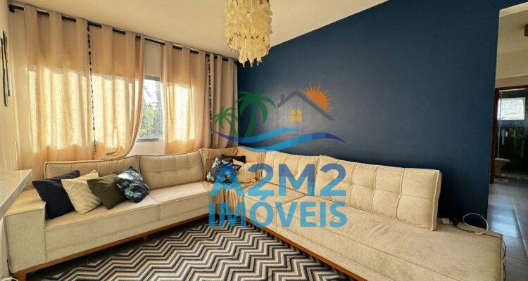 Apto em Condomínio com Vista Mar – 02 Dormitórios – Praia da Cocanha