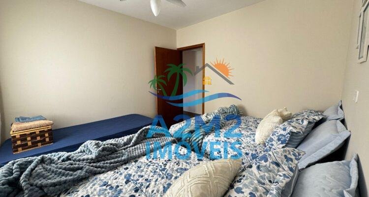 Apto em Condomínio com Vista Mar – 02 Dormitórios – Praia da Cocanha