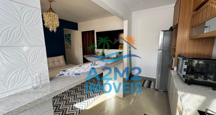 Apto em Condomínio com Vista Mar – 02 Dormitórios – Praia da Cocanha